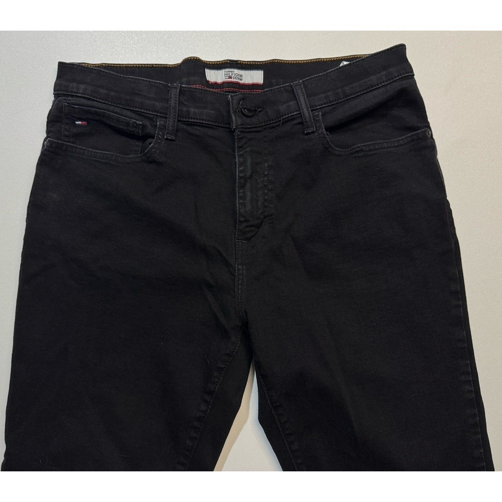 Tommy Hilfiger Denim‎ Straight Droite Black Jean 34/32
